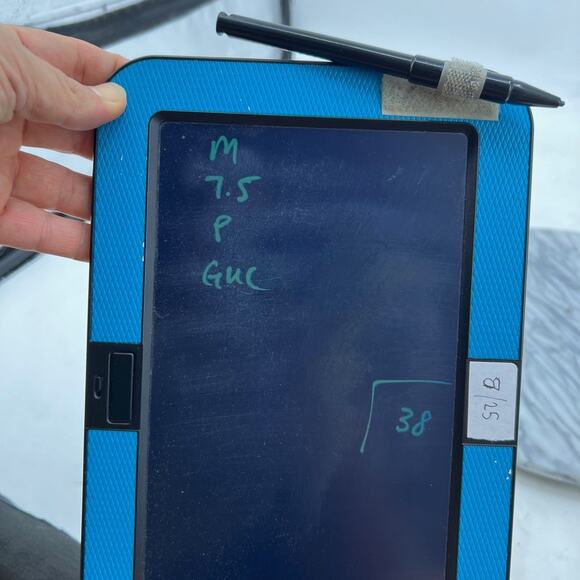 Nike Mens 7.5 Shoes Multi Court Vision Mid Basketball Light Smoke DN3577-002 - Picture 12 of 13